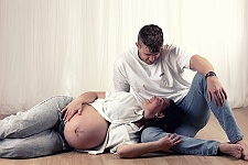 Gravid foto