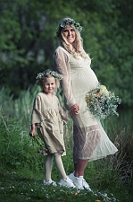 Gravid foto