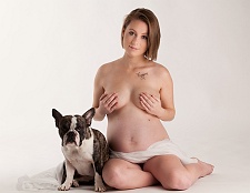 Gravid foto