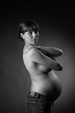 Gravid foto